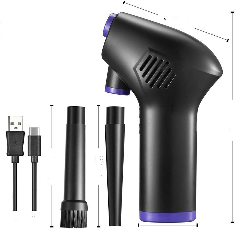 Cordless Air Duster Compressed Air Blower Electric Air Duster for Computer Keyboard Camera Cleaning Small Appliances 1620803224787
