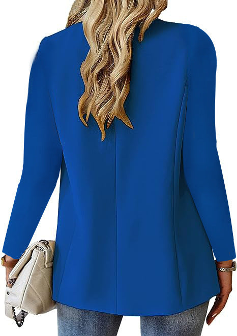 Ins Lapel Button Jacket Fashion Commuter Casual Suit Jacket Women's Long-sleeved Tops Outwear Clothing 1719714487029862400