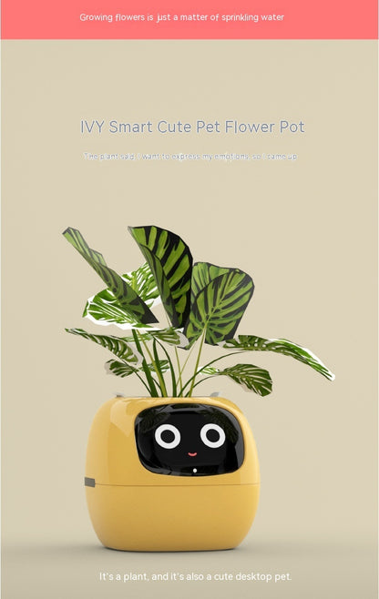 Smart Planter Endless Fun Over 49 Rich Expressions 7 Smart Sensors And AI Chips Make Raising Plants Easy And Fun - NOMAN STORE LLC