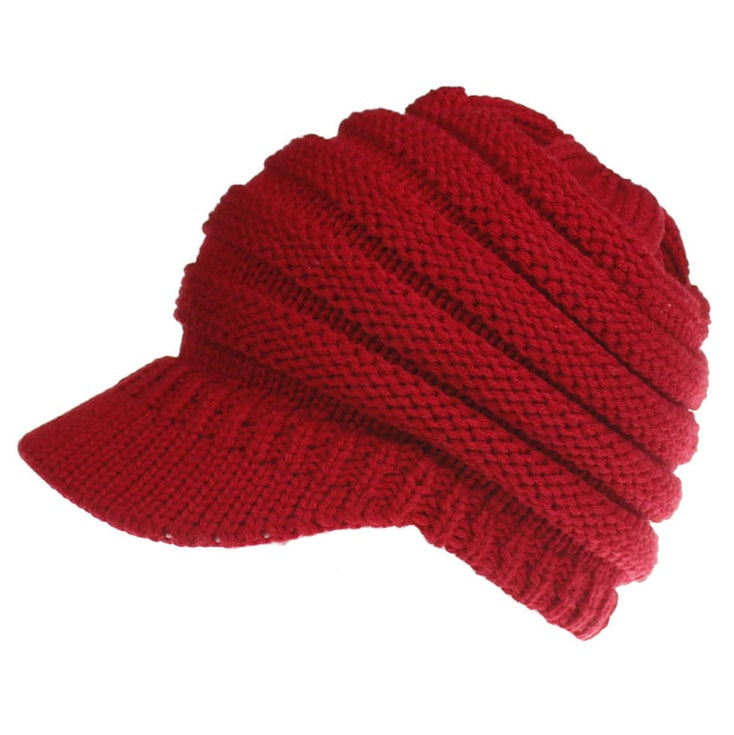 Women Ponytail Beanies Autumn Winter Hats Female Soft Knitting Caps Warm Ladies Skullies 17289453779992
