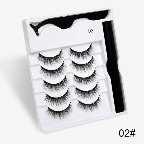 A Pair Of False Eyelashes With Magnets In Fashion 1764078481391