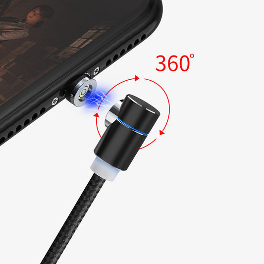 Magnetic Cable LED Magnet Charger Cable USB Cable & USB Type-C USB C - NOMAN STORE LLC
