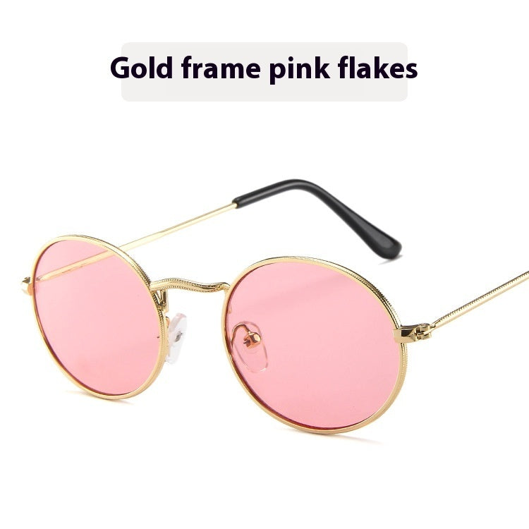 Sun Protection Trend Retro Oval Sun Glasses 17d486f0-a8d7-4e64-bca5-a0c36c20a55f_trans