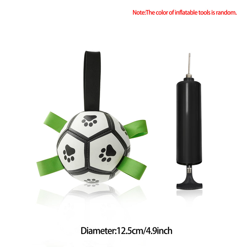 Interactive Dog Football Toy Soccer Ball Inflated Training Toy For Dogs Outdoor Border Collie Balls For Large Dogs Pet Supplies 1801090990183026688