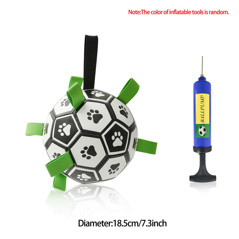 Interactive Dog Football Toy Soccer Ball Inflated Training Toy For Dogs Outdoor Border Collie Balls For Large Dogs Pet Supplies 1801091025645867008