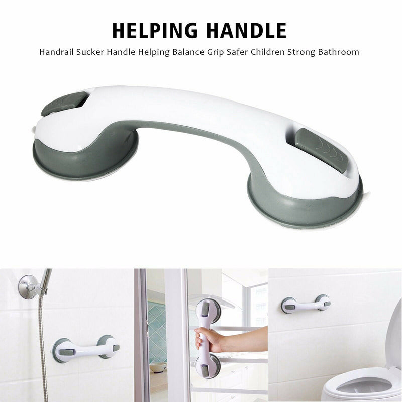 Power Shower Grip Handle Bathroom Suction Grab Bar Safety Rail Tub Bath Vacuum 1820272731116277760