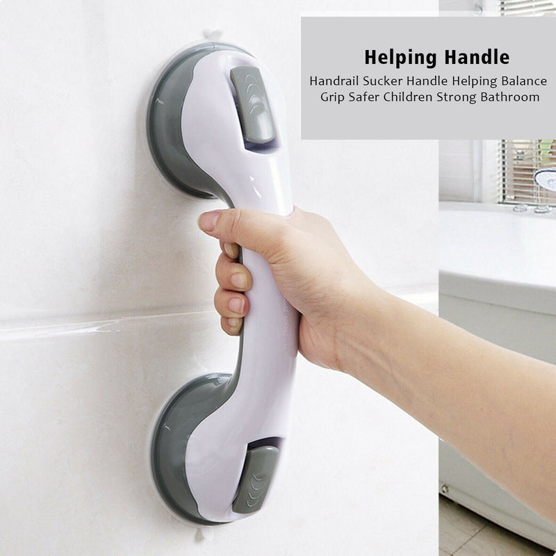 Power Shower Grip Handle Bathroom Suction Grab Bar Safety Rail Tub Bath Vacuum 1820272732592672768