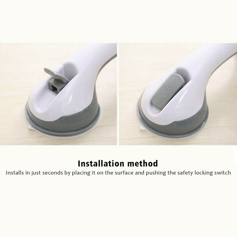 Power Shower Grip Handle Bathroom Suction Grab Bar Safety Rail Tub Bath Vacuum 1820272737764249600