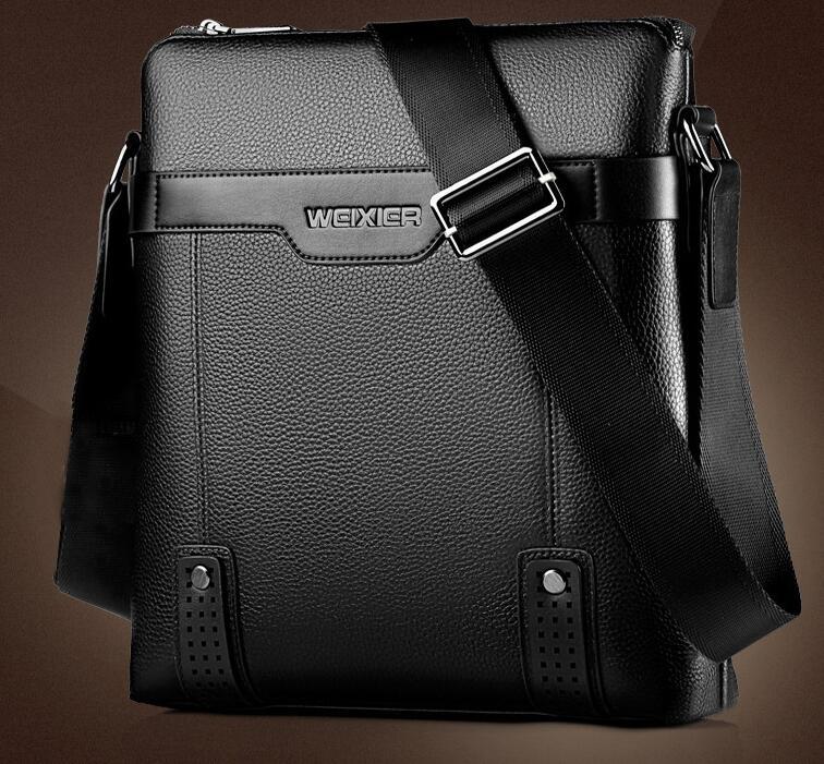 Fashion PU Leather Men Messenger Bags 1842822859087