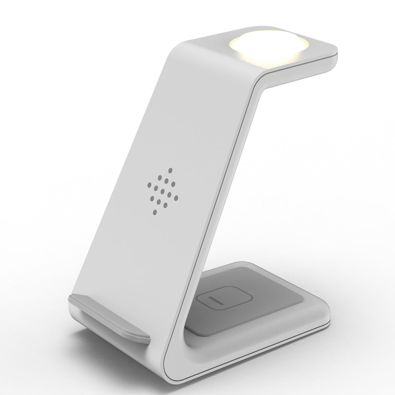 3 In 1 Fast Charging Station Wireless Charger Stand Wireless Quick Charge Dock For Phone Holder 1844535941926