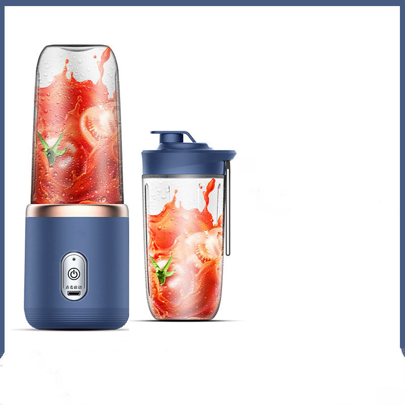 6blade Portable Blender Mini Juicer Cup Extractor Smoothie USB Charging Fruit Squeezer Blender Food Mixer Ice Crusher Portable Juicer Machine 18fd578e-bb40-456b-99be-64739b14ebc6