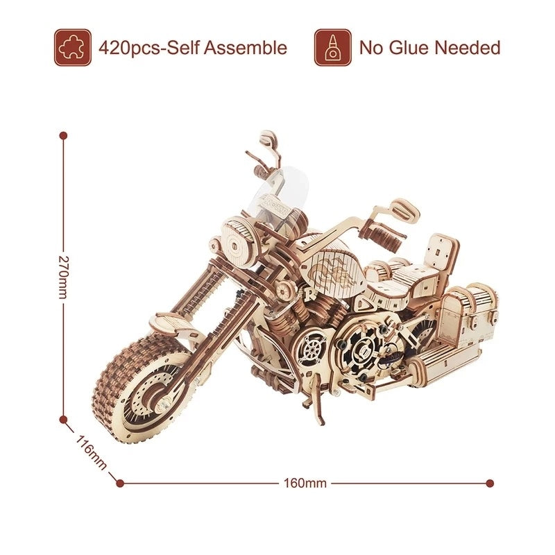 420 Piece Building Block Kit For DIY Wooden Models For Children 1907689669378969600
