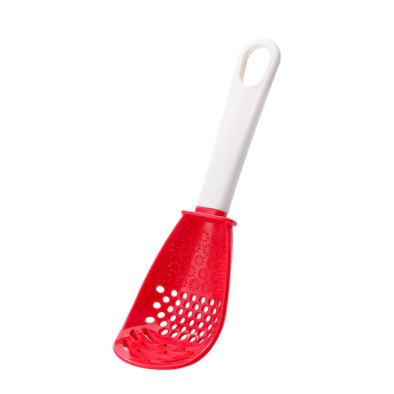 Multifunctional Slotted Spoon Grinding Cooking Spoon Mashed Auxiliary Food Ginger Garlic Spoon Press Potatoe Stir-frying Spatula Kitchen Gadget 1918721094329