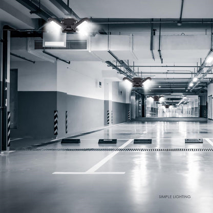 General Deformable Lamp Garage Light Radar Warehouse Industrial Lamp Home Lighting High Intensity - NOMAN STORE LLC