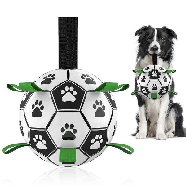 Interactive Dog Football Toy Soccer Ball Inflated Training Toy For Dogs Outdoor Border Collie Balls For Large Dogs Pet Supplies 1929813732909912064