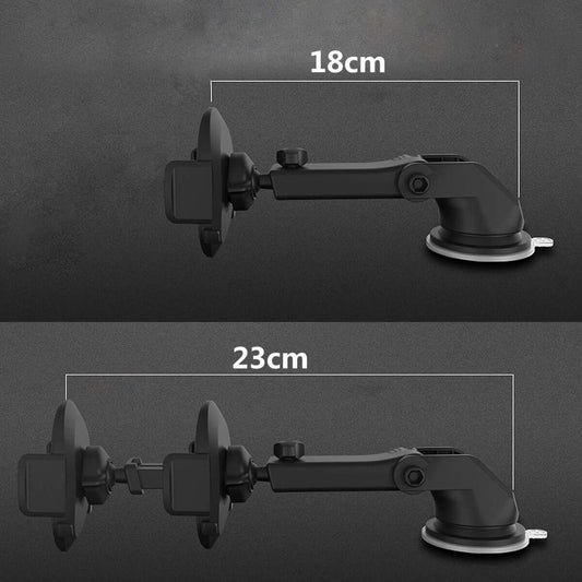 Car Phone Holder Long Rod Telescopic Car Dashboard Suction Cup Type - NOMAN STORE LLC