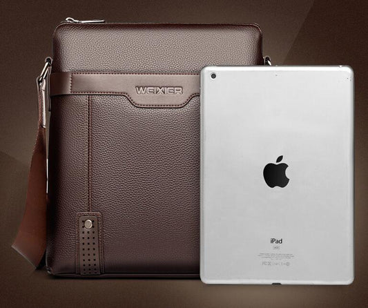 Fashion PU Leather Men Messenger Bags - NOMAN STORE LLC