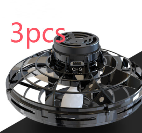 Mini Fingertip Gyro Interactive Decompression Toy Drone LED UFO Type Flying Helicopter Spinner Toy Kids 1a9d39ad-7651-41b2-b450-db2cd526de93