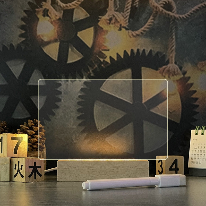 Creative Note Board Creative Led Night Light USB Message Board Holiday Light With Pen Gift For Children Girlfriend Decoration Night Lamp 1e288b3c-b238-47f1-8087-ca3ae2d92709