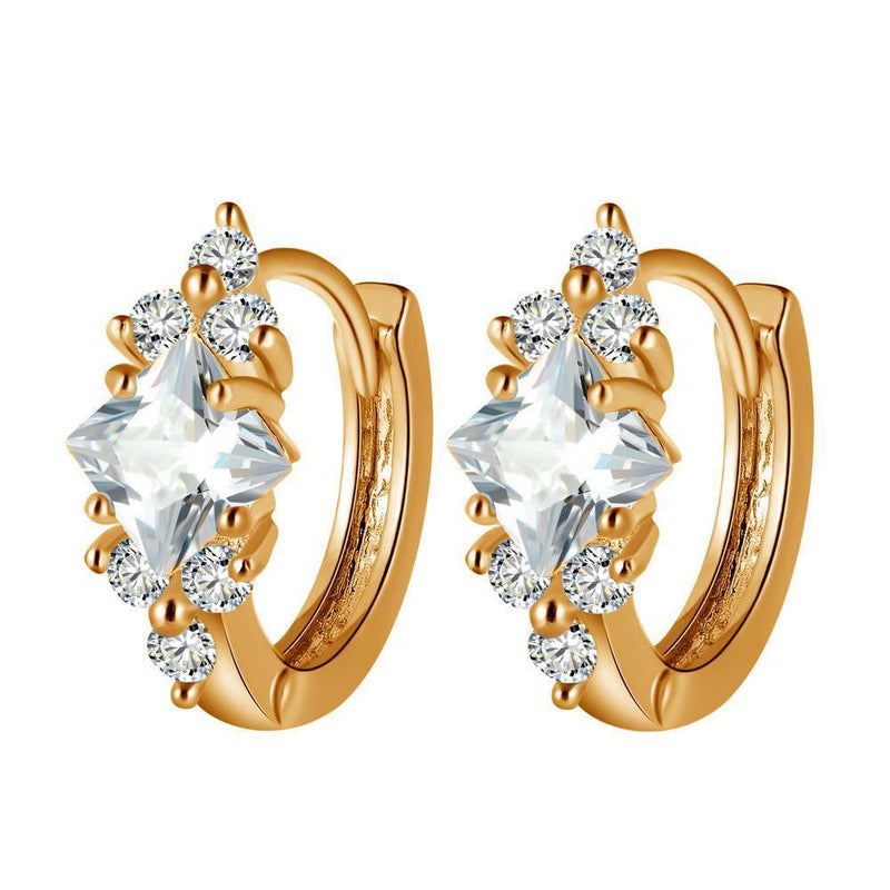 European And American Personalized Square Zircon Earrings 1f6bd385-7d20-4652-aae5-4d243c3aa206