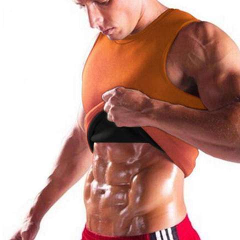 MEN'S BODY SHAPING NEOPRENE SAUNA VEST With LOGO 2078245659516