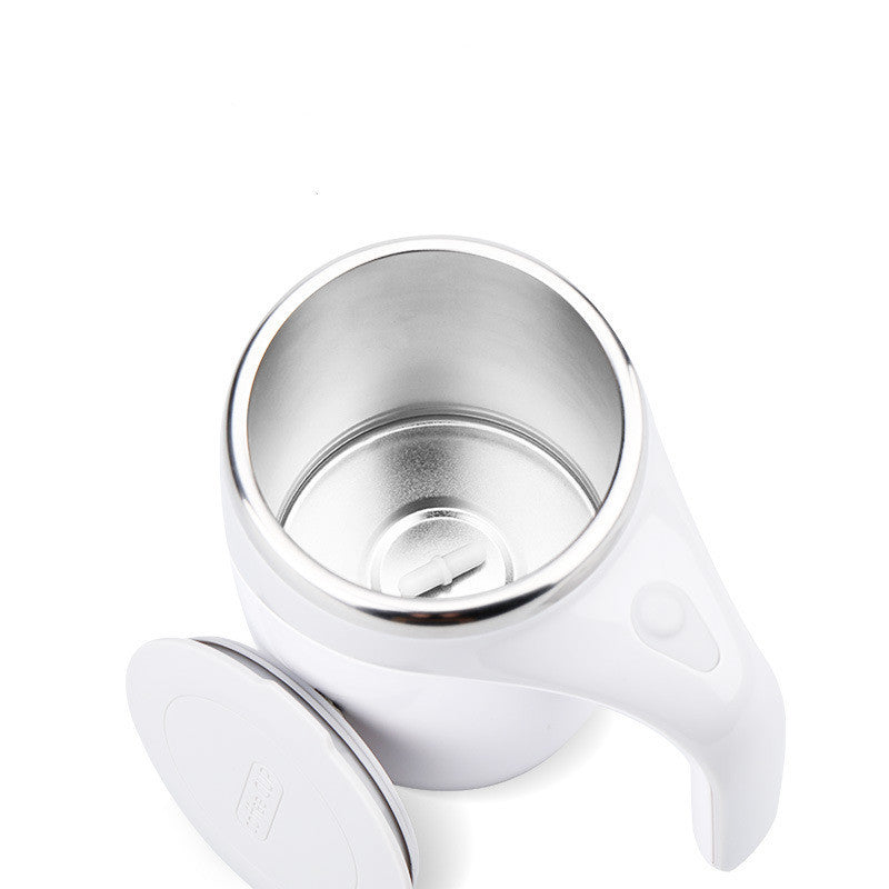 Rechargeable Model Automatic Stirring Cup Coffee Cup High Value Electric Stirring Cup Lazy Milkshake Rotating Magnetic Water Cup 2092103187873