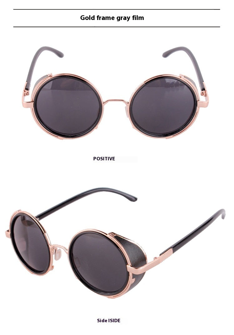 Round Retro Sunglasses Fashion UV Protection Sunglasses 20eb5624-9c2c-40ce-a446-f66e4cc946b7_trans