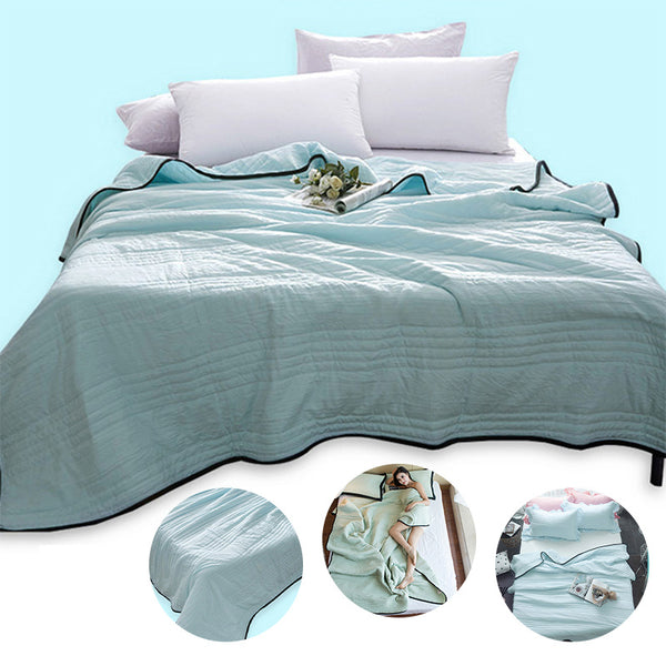 Cooling Blankets Pure Color Summer Quilt Plain Summer Cool Quilt Compressible Air-conditioning Quilt Quilt Blanket 2137e2fa-8bf8-434c-a881-825926a82161