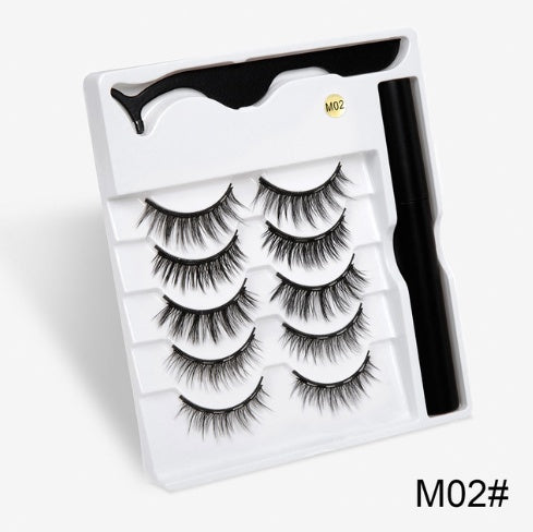 A Pair Of False Eyelashes With Magnets In Fashion 2150826867218