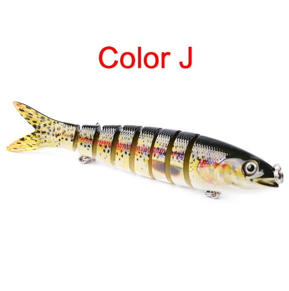 Pike Fishing Lures Artificial Multi Jointed Sections Hard Bait Trolling Pike Carp Fishing Tools 218505178643