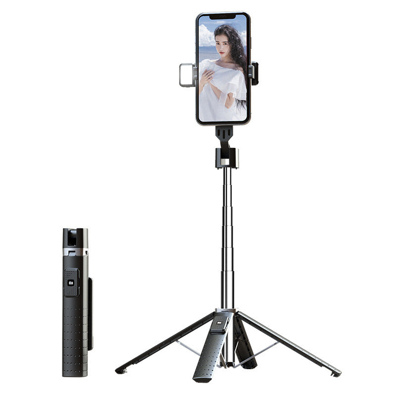 Quadrupod Double Fill Light Mobile Phone Bluetooth-compatible Selfie Stick - NOMAN STORE LLC