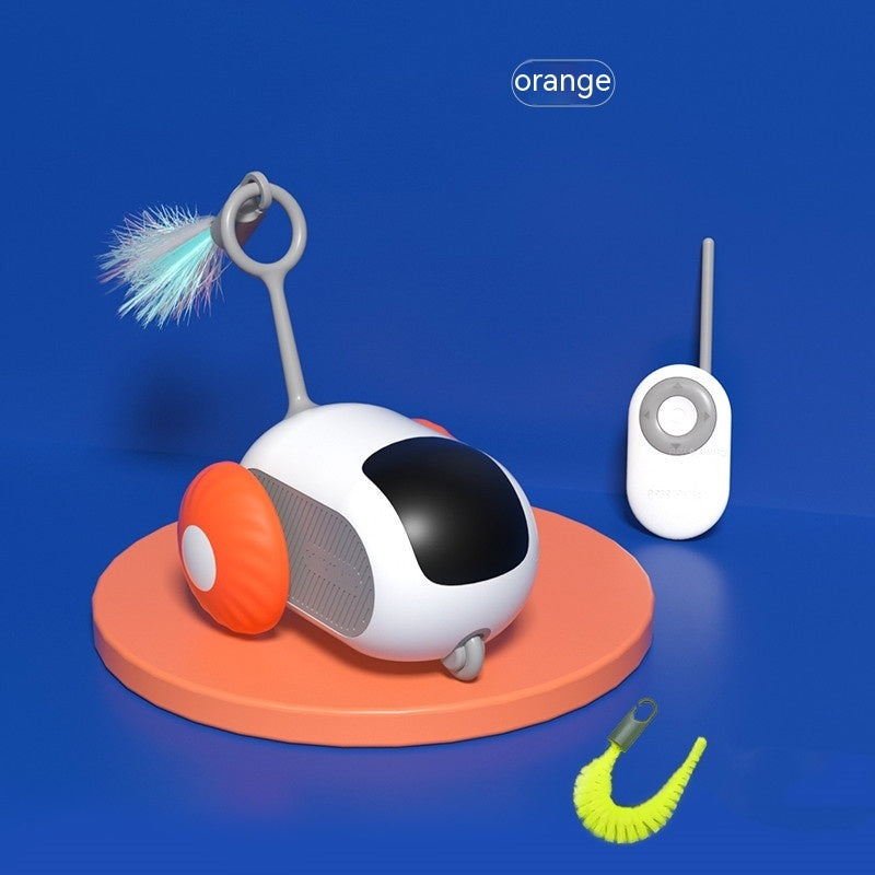 Remote Control Interactive Cat Car Toy USB Charging Chasing Automatic Self-moving Remote Smart Control Car Interactive Cat Toy Pet Products 221a2969-7af9-465b-af20-f90b4c7b7f10_trans