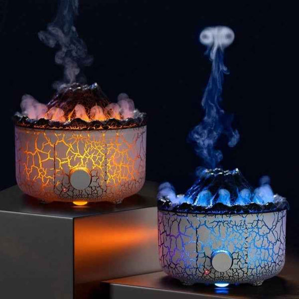 New Creative Volcano Humidifier Aromatherapy Machine Spray Jellyfish Air Flame Humidifier Diffuser 221b97cb-a2a3-4905-9d35-4973a304062e_fine