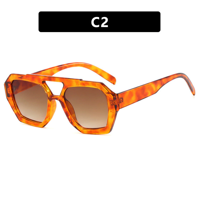 Ins Big Frame Leopard Sunglasses Summer Sunshade Beach Vacation Glasses 226de2e8-3c86-4423-8a5a-a124058df428