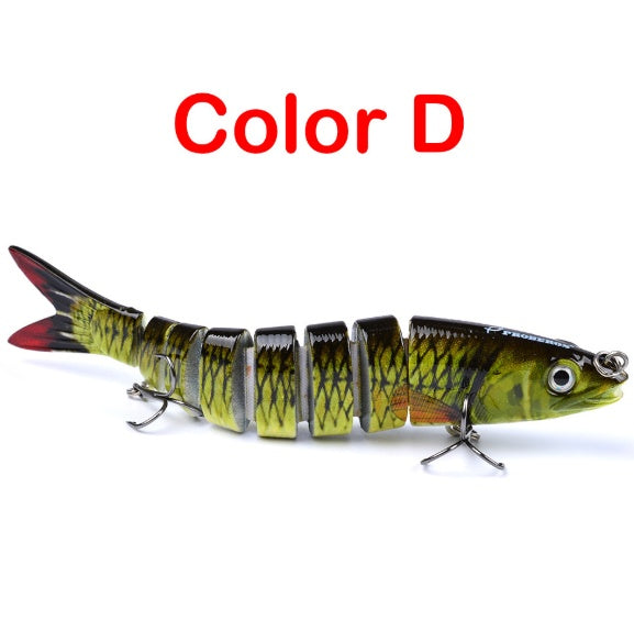 Pike Fishing Lures Artificial Multi Jointed Sections Hard Bait Trolling Pike Carp Fishing Tools 227261677540