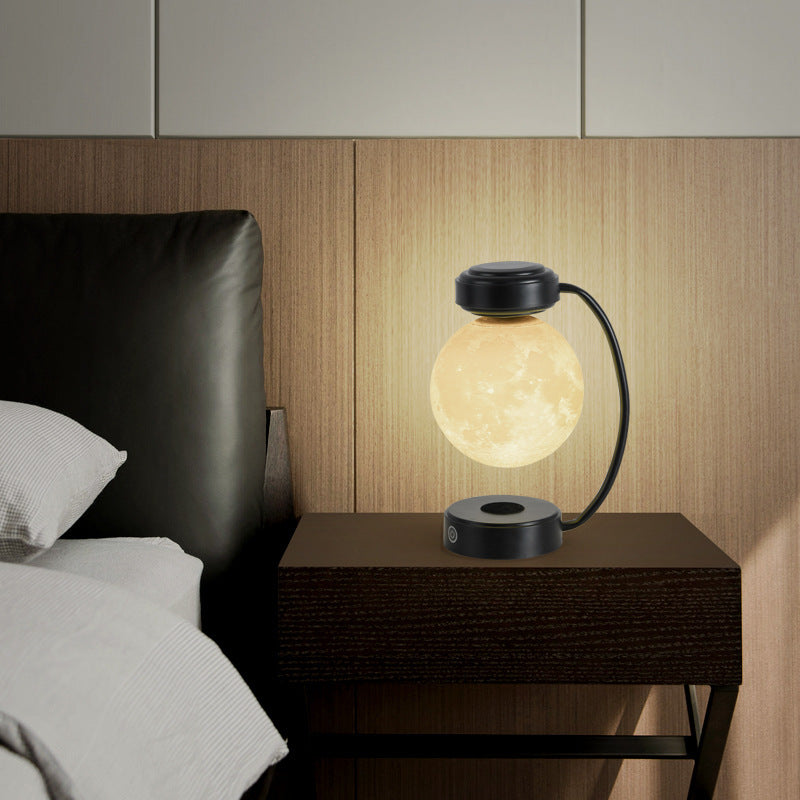 3D LED Moon Night Light Wireless Magnetic Levitating Rotating Floating Ball Lamp For School Office Bookshop Home Decoration 2301460954712