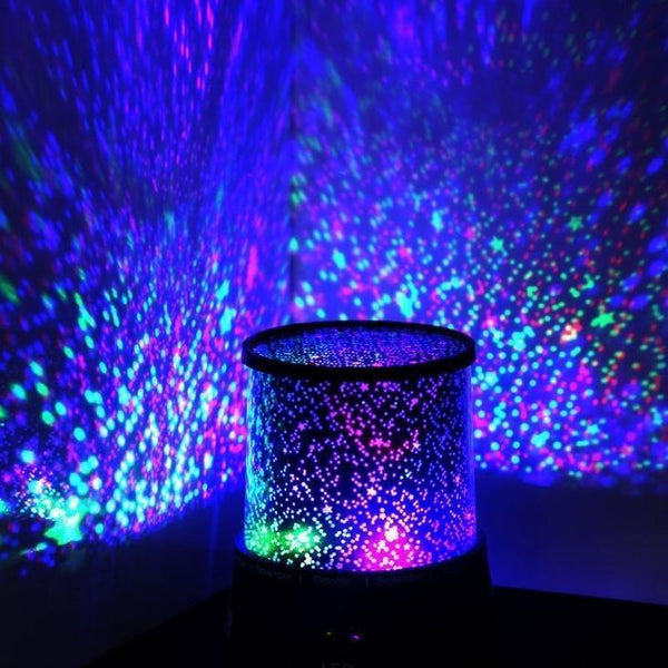 LED Night Light Projector Lamp Colorful Star Light (Random Color) 2454216241724
