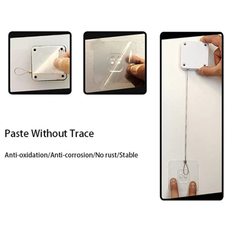 Automatic Door Closer Punch-Free Soft Close Door Closers For Sliding Door Glass Door 500g-1000g Tension Closing Device 2464136969083