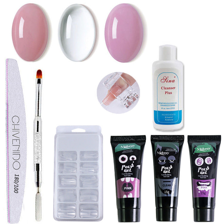 Nail Art Solid Extension Glue Set - NOMAN STORE LLC