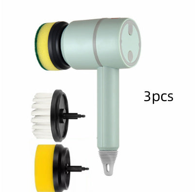 Electric Cleaning Brush Dishwashing Brush Automatic Wireless USB Rechargeable Professional Kitchen Bathtub Tile Cleaning Brushes 253a0c42-6b7f-4819-af8f-ddee95832ba3