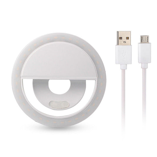 Mobile phone fill light USB charging model rk12 mobile phone self-timer beauty fill light - NOMAN STORE LLC