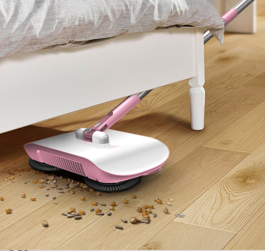 Hand Push Sweeper Household Broom Dustpan Mop Floor All-in-one Machine Gift Mop Sweeper - NOMAN STORE LLC