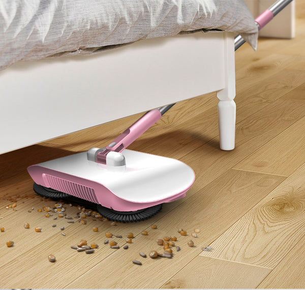Hand Push Sweeper Household Broom Dustpan Mop Floor All-in-one Machine Gift Mop Sweeper 2598257432960