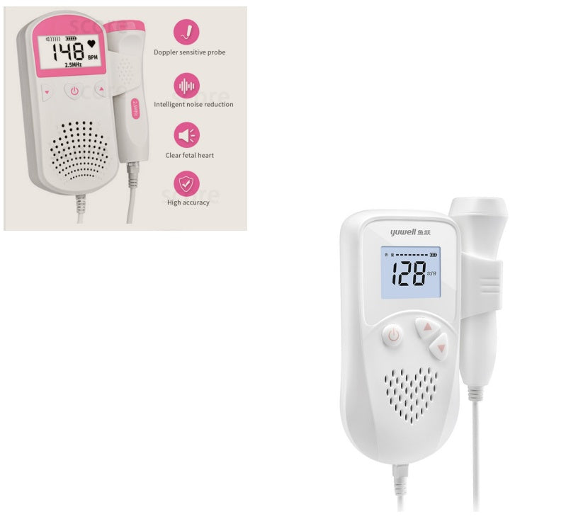 Fetal Heart Rate Monitor Home Pregnancy Baby Fetal Sound Heart Rate Detector 2681889750456