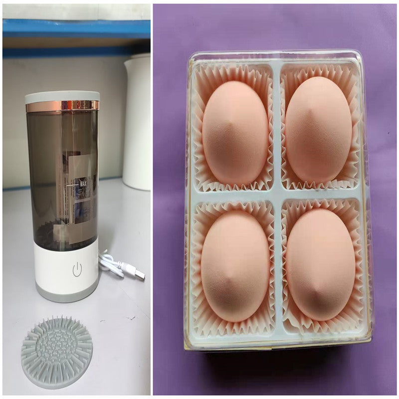 Women Eye Shadow Brush Cleaning Tool Portable Electric Makeup Brush Cleaner Machine With USB Charging Automatic Cosmetic Brush 27a65dcc-6e29-4f01-be7d-828743b39e28
