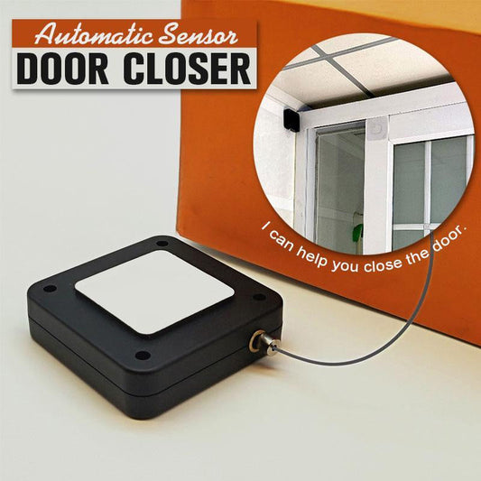 Automatic Door Closer Punch-Free Soft Close Door Closers For Sliding Door Glass Door 500g-1000g Tension Closing Device - NOMAN STORE LLC