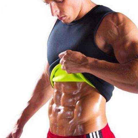 MEN'S BODY SHAPING NEOPRENE SAUNA VEST With LOGO 288691035150