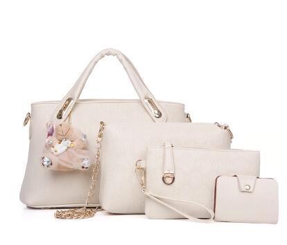 new Korean fashion handbags embossed four piece ladies bag shoulder diagonal handbag 2939129517_1047705980