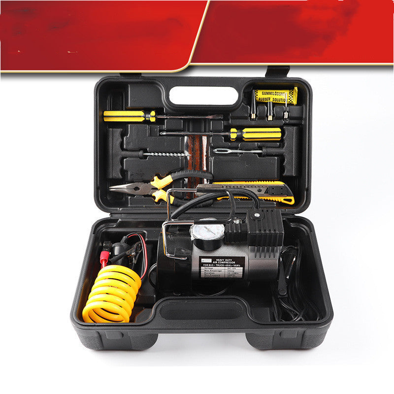 Multifunctional Tire Electric Car Tire Repair kit Tool Box 2946823784369