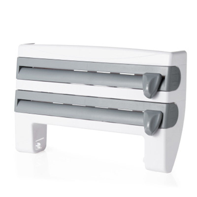 4-In-1 Kitchen Roll Holder Dispenser Kitchen Foil Film Wrap Tissue Paper 4 IN 1 Kitchen Roll Holder Dispenser 2962070000740
